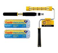 Purdy Colossus 4pce Complete Roller System Kit 9" Rollers Revolution Frame + Pole