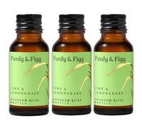 Purdy & Figg | Bathroom Bliss Refill Kit | All Natural Gentle Non Toxic Organic Essential Oils Cleaner | Lime & Lemongrass| Streak-free spotlessness Bathroom
