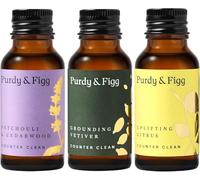 Purdy & Figg | Seasonal Summer Mixed Refill Kit | All-Purpose Cleaning Spray with Organic Essential Oils | Natural & Non-Toxic | Fir & Muscatel, Geranium & Ylang Ylang, Sweet Grass & Galbanum Scents