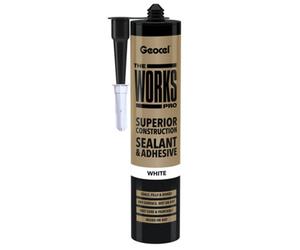 Purdy Geocel The Works Pro Sealant & Adhesive - White
