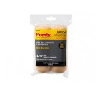 Purdy Marathon Jumbo Mini Roller Sleeve 114 X 19mm (4.1/2 X 3/4In) (Pack 2) Multi Colour (114mm (4.1/2In))