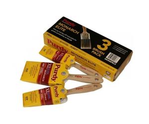 Purdy Monarch Elite Paint Brush Set 3pc 1.5 2 3 Inch MONSPEC3 Trade Kit