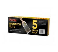 Purdy Monarch Elite Paint Brush Tipped And Flagged (5 Piece Set)