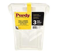 Purdy PAIL LINERS PACK OF 3,Transparent,21x21 cms