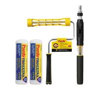 Purdy White Dove 4Pc Complete Roller System Kit 9" Rollers Frame And Pole