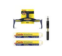 Purdy White Dove 4pce Complete Roller System Kit 12" Rollers Adjustable Frame + Pole
