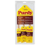 Purdy XL 1, 1-1/2 and 2 in. W Assorted Polyester Paint Brush Set