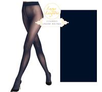 Pure 50 Tights by Wolford XS Admiral Blue Tights Circular Knit Matte Soft
