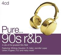 PURE...90S R&B 4 CD NEW - R. KELLY, TINA MOORE, CHRISTINA AGUILERA, USHER