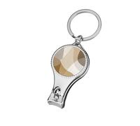 Pure Abstract Organic Forms Warm Beige Nail Clippers Toenail Clipper Cutters Professional Nail Trimmer Nail Cuticle Cutter for Women Men