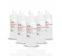 Pure Acetone - Acrylic Nail Remover Nail Polish Remover 99.8% (5 x 1L) 5L