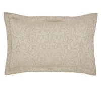 PURE ACORN JACQUARD PILLOWCASE OXFORD LINEN, Cream