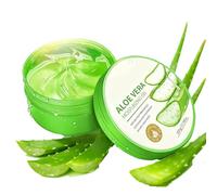 Pure Aloe Gel - Soothes & Hydrates Dry Skin, Natural Moisture Balance, Aloe Vera Moisturizer for Face Scalp Hair(Pack of 3)