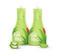 Pure Aloe Vera Face Gel - Natural Oil-Free Moisturizer for Healthy Skin & Hair | Hydrating, Soothing & Anti-Dandruff Gel | Pack of 2 x 80g