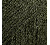 Pure Alpaca Wool Yarn Drops Alpaca, 59 Colors, in 1.8 oz Balls - 183 yds per Ball (7895 Dark Green)