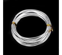 Pure Aluminum Anodized Wire 1mm 5m Resistant Pure Aluminum Anodized(12Gauge 2.0mm)