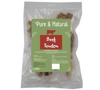 Pure and Natural Beef Tendon Dog Treats - 200g
