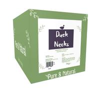 Pure and Natural Duck Necks Dog Treats - 1kg