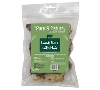 Pure and Natural Lamb Ears With Hair for Dogs - 150g