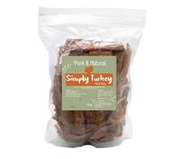 Pure and Natural Simply Turkey Meat Strips for Dogs - 1kg