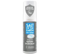 Salt of the Earth - Refillable Natural Deodorant Spray - 100% Natural Origin Ingredients - Vegan, Long Lasting Protection - Suitable For Women, Men & Kids - 100ml (Vetiver & Citrus)