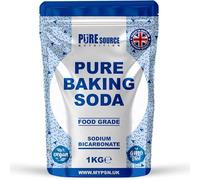 Pure Baking Soda 1KG VEGAN 100% Sodium Bicarbonate of Soda Food Grade | Baking Soda for Cooking & Drinking & Cleaning | Aluminium Free | BPA Free | Raising Agent