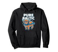 Pure Baltic Funny Highland Cow Winter Cold Scotland Pullover Hoodie