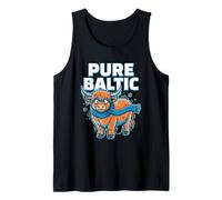 Pure Baltic Funny Highland Cow Winter Cold Scotland Tank Top