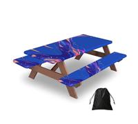 Pure base color line Rectangular water-repellent picnic tablecloths, outdoor camping, picnic, BBQ