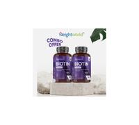 Pure Biotin 365 Tablets x2 Hair vitamins Nails Skin health Vitamin B7