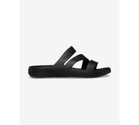 Pure black Crocs Getaway Strappy sandals for women - 42-43