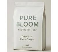 PURE BLOOM Clean Ground Coffee 1kg Mycotoxin-Free & Mold-Free Lab Tested Coffee Smooth Low Acid, High Antioxidant