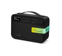 Pure Bloom Portable Radio with Bluetooth- Black