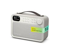 Pure Bloom DAB+ Radio Bluetooth Speaker Digital Radio 16 Hour Battery Sand | Bluetooth 5.4, TFT Colour Display, 40 Presets, ASA Alerts, IPX5 Splashproof Protection for Bathroom, Garden, Travel