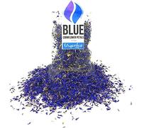 Pure Blue Cornflower Petals - Dried, Grown in Germany - Natural Grown Herbal Flowers for for Homemade Lattes, Tea Blends, Bath Salts, Gifts, Crafts (Centaurea cyanus)