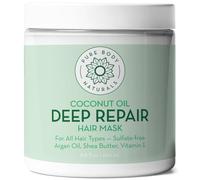 Pure Body Naturals Coconut Oil Hair Mask, 8.8 oz by Pure Body Naturals