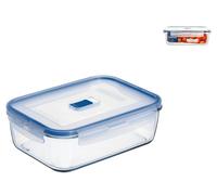 Pure Box Rectangular Glass Container 1.97 Liters Transparent ARC