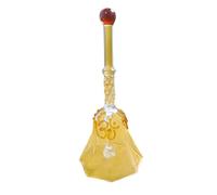 Pure Brass Pooja Bell for Mandir | Traditional Handheld Ghanti for Home Temple (Tranperent)