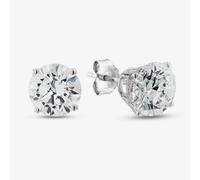 Pure Brilliance 9ct White Gold Certified Lab Grown 4.00ct Brilliant Cut Diamond Stud Earrings LGE2534-400AP (WG)