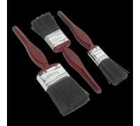 Sealey 3 Piece General Purpose Paint Brush Set