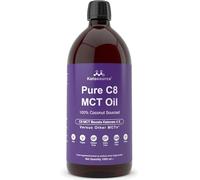 Pure C8 MCT Oil | 4X Ketones vs Other MCTs | 99%+ Purity | 1000ml Plastic