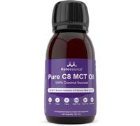Pure C8 MCT Oil | 4X Ketones vs Other MCTs | 99%+ Purity | 100ml Plastic