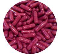 Pure Capsules® Size 0 Dark Red Empty Vegan Capsules for Self Fill, Supplements DIY, HPMC Vegetarian Capsules, GMO Free, Gluten Free, Kosher Certified (100)