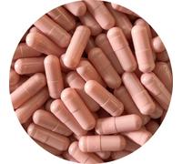 Pure Capsules®Size 00 Empty Flesh Pink Capsule, Gel Capsule, Empty Pill Capsules, Size 00 Gelatin Capsule, Coloured Capsule Flesh Pink, BSE, GMO Free, for Self Fill, DIY Capsule (100)