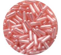 Pure Capsules®Size 00 Empty Pearl Pink Capsule, Gel Capsule, Empty Pill Capsules, Size 00 Gelatin Capsule, Coloured Capsule Pearl Pink, BSE, GMO Free, for Self Fill, DIY Capsule (1000)