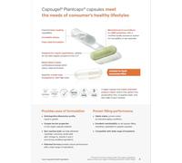 Pure Capsules® Size 00 Pullulan Vege Clear Capsules Plantcaps® - Empty Vegan Capsules for Self Fill, Non-GMO, TiO2-Free, Natural Colour by Capsugel (1000)