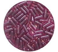 Pure Capsules® Size 00 Purple Clear Empty Vegan Capsules for Self Fill, Size 00 HPMC Vegetarian Capsule Organic Capsules Tio2 Free Vcaps® Plus, with Free Capsule Filling Spoon (100)