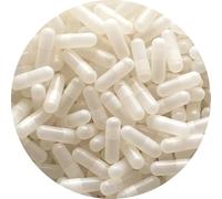 Pure Capsules®Size 000 Empty White Gelatine Capsule, Gel Capsule, Pill Capsules, Tio2 Free Capsule, BSE, GMO Free, for Self Fill, DIY Capsule (500)