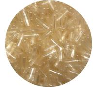 Pure Capsules® Size 1 Drcaps® Clear Vegan Empty Capsule-Acid Resistant Capsule-Delay Released Vegetarian Vegan Capsule- Slow Released Capsule -Gastric Capsules Size 1 Clear (200)