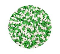Pure Capsules® Size 4 Empty Capsule Green White-Size 4 Small Tiny Empty Gelatin Capsules Gelatine Hard Pill Capsule Green White - Self Fill -Suit for Human Being or Small Pet Medication (100)